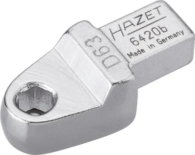 Produktbild von Hazet Einsteck-Halter für Bits 9 x 12 mm Einsteck-Vierkant massiv, 1/4 (6,3 mm) Sechskant hohl, Länge 40,5 mm