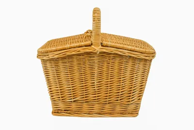 Obrázek produktu pro Proutěný piknikový koš hranatý