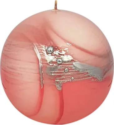 Produktbild von Kugelkerze "Design Adila" rosa/pink Ø 80 mm