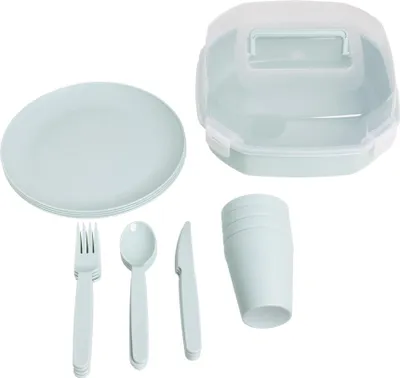 Produktbild von Picknick-Set, 21-tlg. Kunststoff