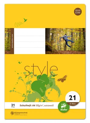 Obrázok produktu pre Staufen® style 040432021 Heft LIN21 - A4, 32 Blatt, 80 g/qm, liniert