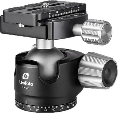 Obrázek produktu pro Kulová hlava stativu Leofoto LH-36 + rychloupínací destička QP-70N