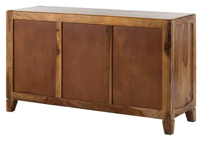 Produktbild von MASSIVMOEBEL24 Sideboard Sheesham 140x45x80 braun lackiert ANCONA #122