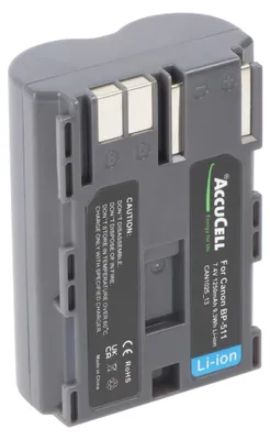 Produktbild von AccuCell Akku passend für Canon BP-508 Akku