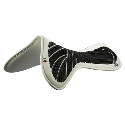 Produktbild von Acavallo Close Contact Gel Memory Foam Half Pad, Farbe:White, Größe:3