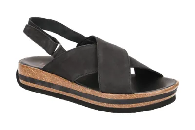 Produktbild von Think ZEGA Damen Sandalette - Riemchen Sandalen schwarz Freizeit NEU