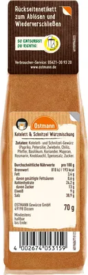 Produktbild von Kotelett & Schnitzel Würzmischung
