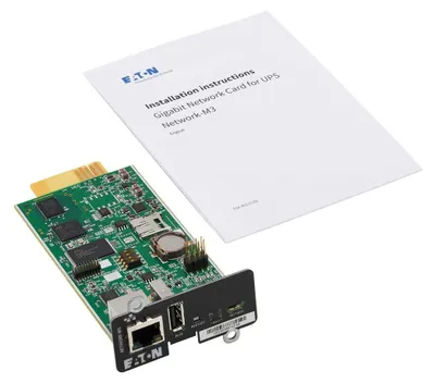 Imagen del producto de Eaton NETWORK-M3 Eaton SNMP Card network-M3 Gigabit Network Card