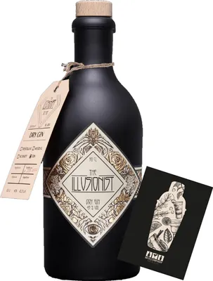 Produktbild von THE ILLUSIONIST DRY GIN 0,5 L (45% Vol.) - [Enthält Sulfite]