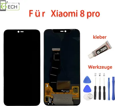 Produktbild von Für Xiaomi mi 8 Pro M1807E8A LCD (OLED) Display Touch Screen Bildschirm