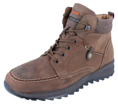 Immagine prodotto di Waldläufer Helle scarpe da uomo caldo rivestimento stivali stringati marrone tempo libero, numero di scarpe: EUR 44.5 | UK 10