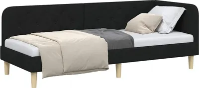 Imagen del producto de Estructura para cabecero de cama, color negro, 80 x 200 cm, tapizada