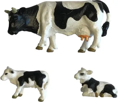 Image de Accessoires de la série Dutch Farm, 5 ans, blanc, plastique, 3 pièces