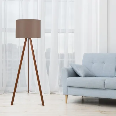 Obrázok produktu pre Opviq, AYD- AYDAXL, Mink,Brown, Stojacie lampy, 38 x 140 cm, 70% MDF / 30% PVC