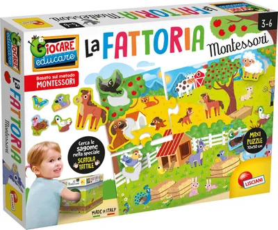 Immagine prodotto di Lisciani Montessori Maxi La Mia Fattoria