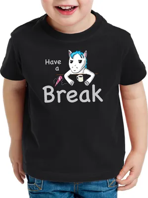 Produktbild von style3 Have a Break Einhorn Kinder T-Shirt Unicorn