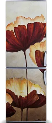 Imagen del producto de Decoración magnética para nevera - Alfombrilla magnética - 60 cm x 180 cm - Imán para nevera - Nevera decorativa