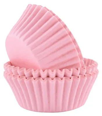 Produktbild von Cupcake-Förmchen, hellrosa, 60 Stück