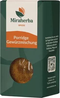 Produktbild von Miraherba -  Fruchtige Porridge Gewürzmischung - 50g