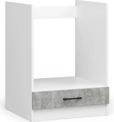 Produktbild von Akord Küchenschrank Oliwia Weiß In Betonoptik 60X55X82 Cm