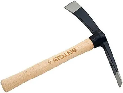 Immagine prodotto di Coltello da falegnameria e spatola - Manico in legno di quercia - 300 grammi - nero - 30 cm