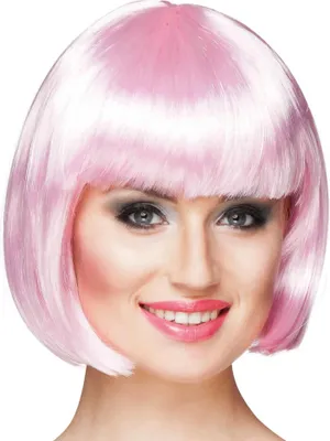 Produktbild von Boland 85888, Karnevalskostüm-Perücke, Erwachsener, Weiblich, Polyester, Pink, 212 g