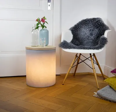 Produktbild von 8 seasons design 22058S, Leichte Dekorationsfigur, Weiß, Polyethylen, IP44, 1 Glühbirne(n), E27