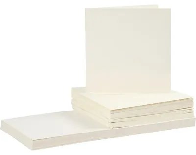 Obrázok produktu pre Creativ Company 23119, Biela, 160 mm, 160 mm, 50 kusov