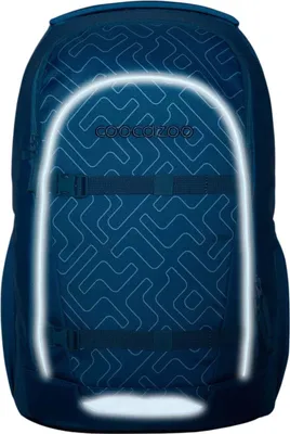 Image de coocazoo sac d'école Every School Backpack Blue Maze bleu