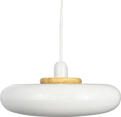 Produktbild von Pendelleuchte LED, Hängelampe, Deckenlampe Pendel, Pendellampe Esstisch, Pendelleuchte für Wohnzimmer, Skandinavische Design, Planet weiß