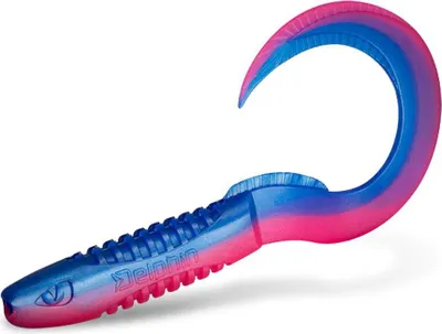 Produktbild von DELPHIN TwistaX Eeltail UVs, Gummiköder für Raubfische, 6cm, LOLIPOP, 101004036