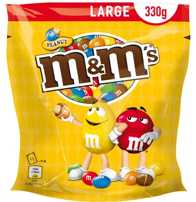 Produktbild von M&M'S Peanut 330g