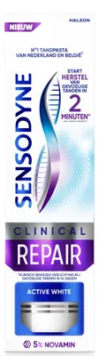 Produktbild von Sensodyne Tandpasta Clinical Act White (75 ml)