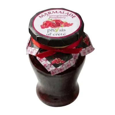 Produktbild von Physis of Crete Granatapfel-Himbeer-Marmelade 250 g
