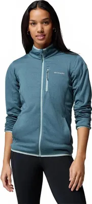 Produktbild von Columbia Essential Hike™ Grid Fleece Mit Durchgehendem Reißverschluss Blau S Damen Blau S