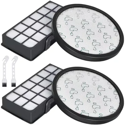 2er Set HEPA-Filter für Rowenta Cyclonic X-Trem Power Staubsauger