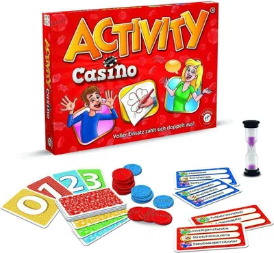 Obrázok produktu pre Piatnik Activity Hra kasíno od 12 rokov Párty hra pre skupiny s žetónmi