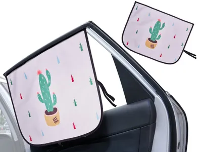 Obrázek produktu pro Creative Corner Magnetická záclona na okno auta kaktus