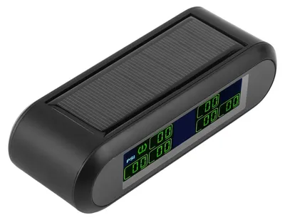 Zdjęcie produktu dla Bezprzewodowy system monitorowania ciśnienia w oponach TPMS z monitorem LCD i 6 czujnikami zewnętrznymi