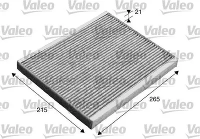Produktbild von VALEO 715553 Innenraumfilter Pollenfilter für OPEL Corsa D Schrägheck (S07) Aktivkohle