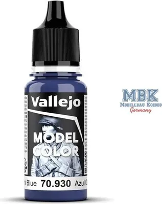 Productafbeelding van Vallejo 70.930, 17 ml, Blauw, Mat, fles