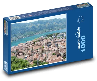 Zdjęcie produktu dla Puzzle 1000 Kotor - Czarnogóra - martinpuzzle