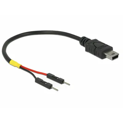 Produktbild von DeLOCK 85412, 0,1 m, Mini-USB B, Schwarz