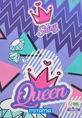 Produktbild von Notizbuch "Fantasiefarben", A4+, quadratisch, 52+2 Blatt, Queen, MITAMA 62164-90048