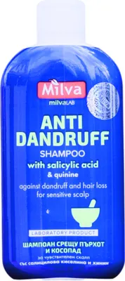 Obrázok produktu pre Milva šampón chinín a kyselina salicylová proti lupinám 200ml