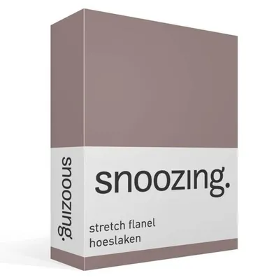 Obrázek produktu pro Bavlněné prostěradlo – flanelové – 70/80 x 200/220 cm – taupe (šedohnědá)