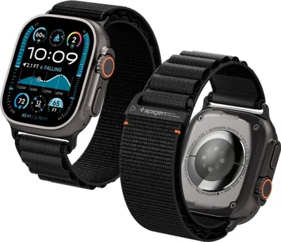 Zdjęcie produktu dla Pasek Nylonowy SPIGEN WBF1 do Apple Watch 6 7 8 9 10 SE Ultra 1 2 (44-49mm)