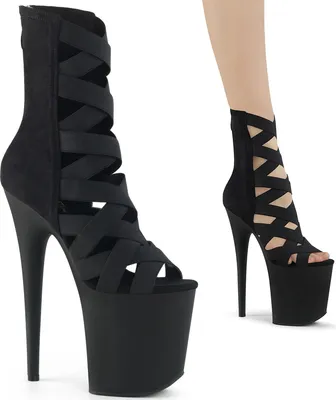 Produktbild von FLAMINGO-800-24 Damen Sandale von Pleaser, Schwarz EU 41, US 11