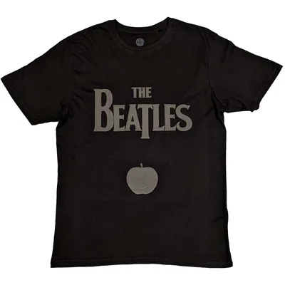 Immagine prodotto di The Beatles Drop T Logo & Apple Black XL T-shirt