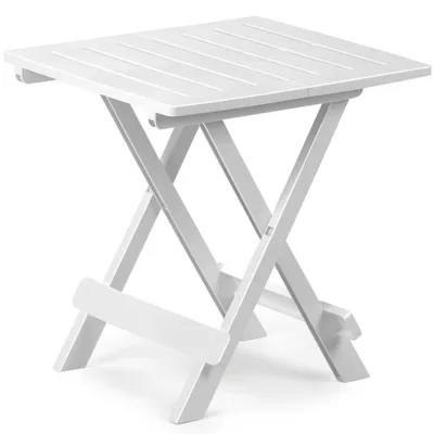 Immagine prodotto di Deuba Tavolino Pieghevole da Giardino "Adige"  50x45x43 cm Tavolo da Caffè Salvaspazio Campeggio
